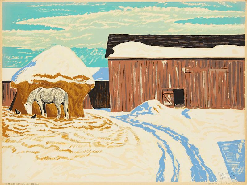 Winter Morning by Thoreau MacDonald