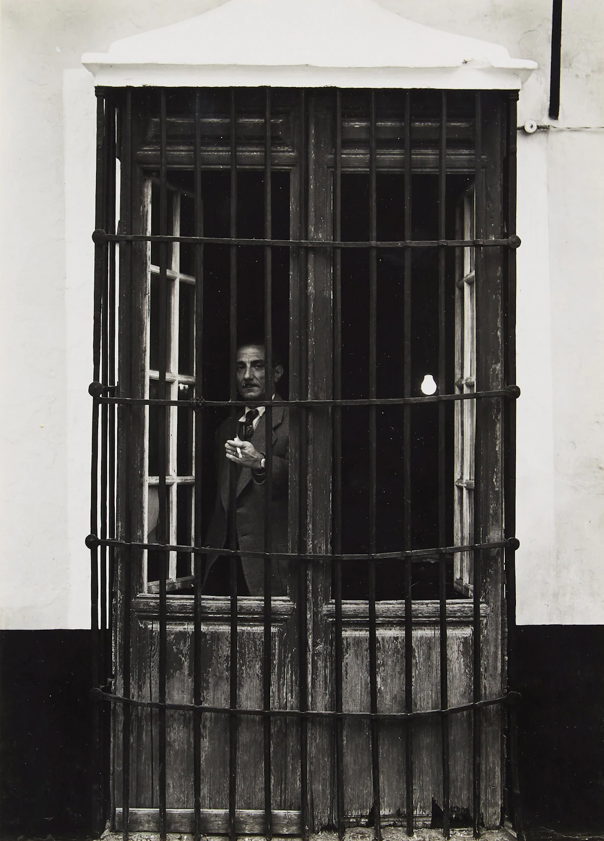 Morley Baer, Mayor of Mijas, Andalucia; House in Mijas, Andalucia, two photographs, 1958