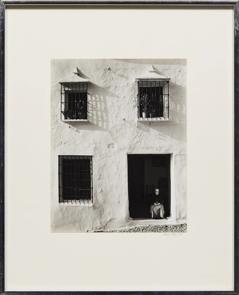 Morley Baer, Mayor of Mijas, Andalucia; House in Mijas, Andalucia, two photographs, 1958 - view 5