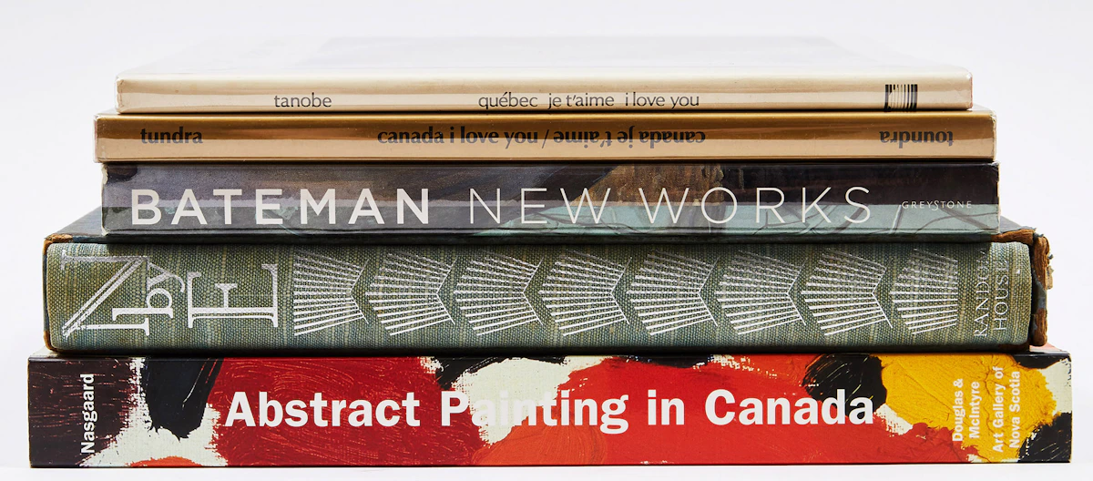 Books and Reference, Canadian Art Reference Books , five books