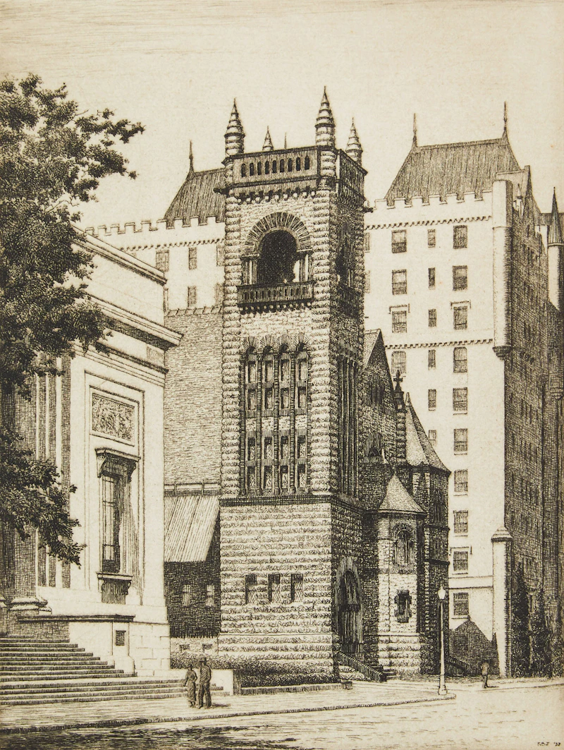 Erskine and American Church by Frederick Bourchier Taylor