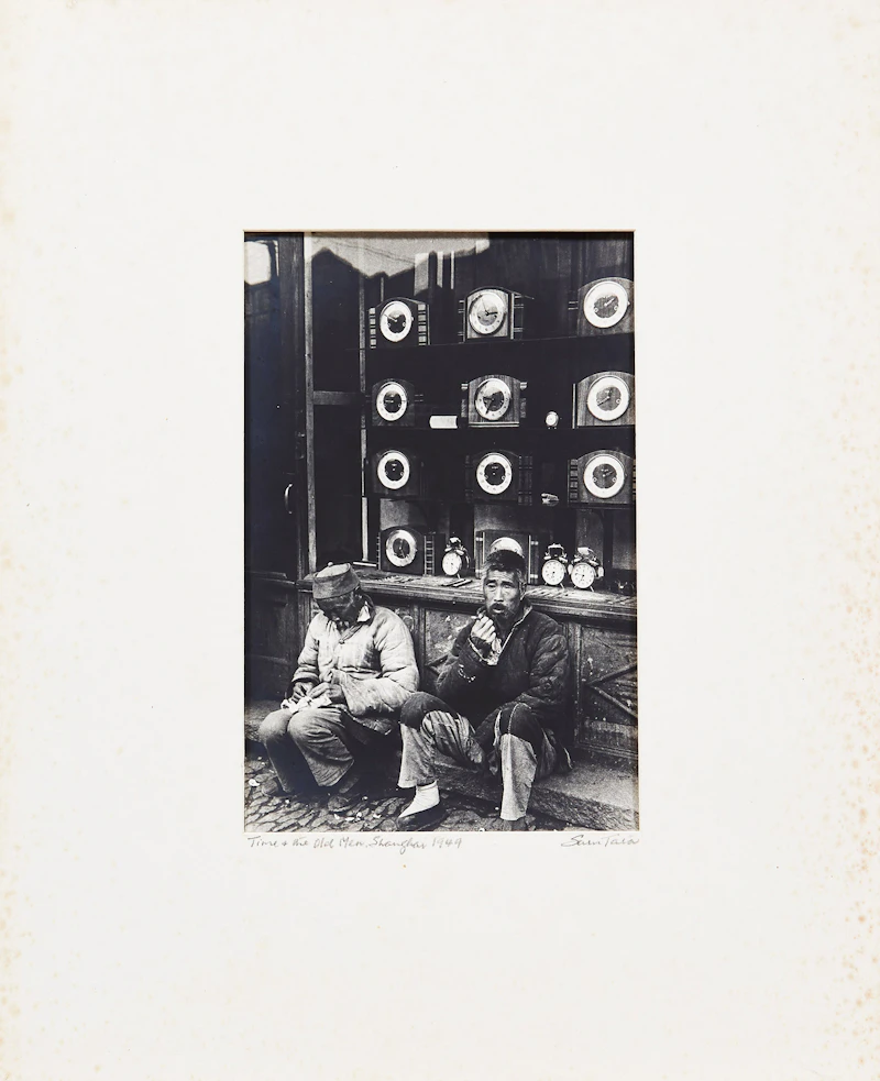 Sam Tata, Time and the Old Men, Shanghai, photograph, 1949 - view 2