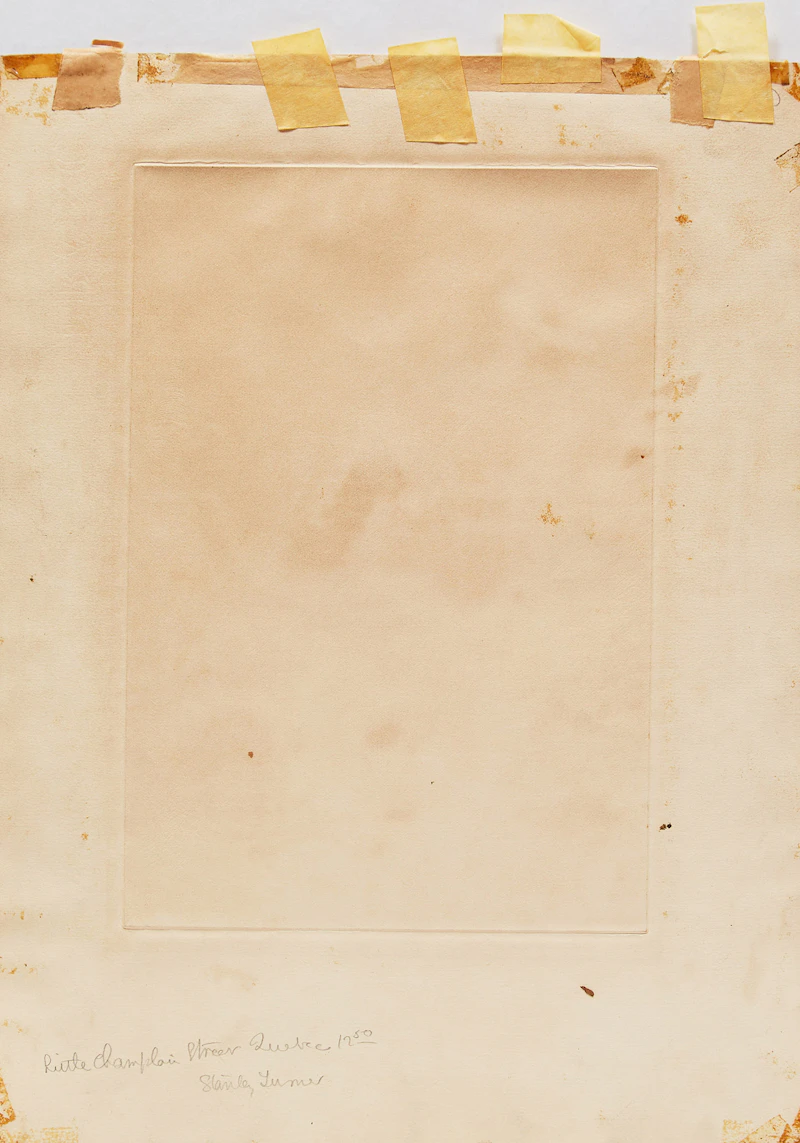Stanley Francis Turner, Three Works: Lower Town, QC; Notre Dame des Victoires, QC; Untitled, etchings - view 2