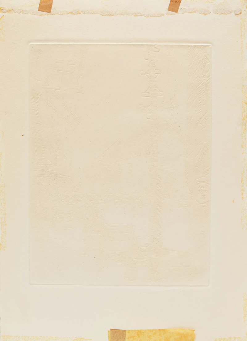 Stanley Francis Turner, Three Works: Lower Town, QC; Notre Dame des Victoires, QC; Untitled, etchings - view 4