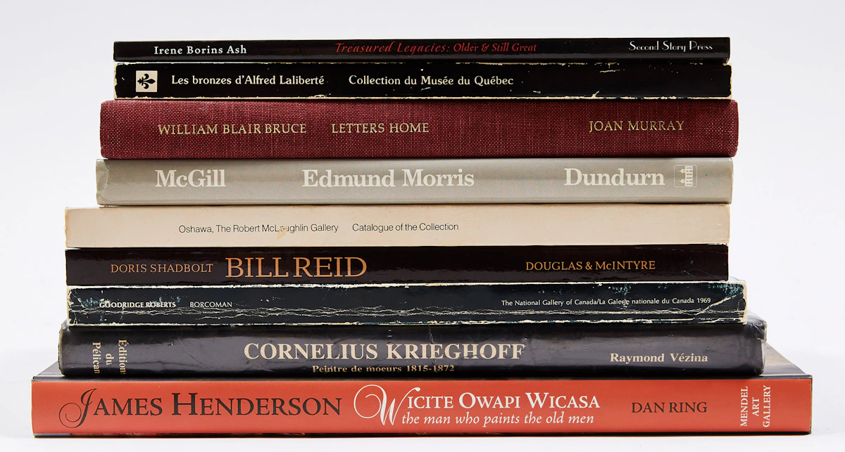 Books and Reference, Canadian Artist Reference Publications, nine books