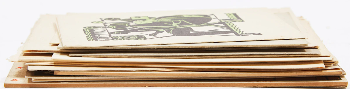 Stanley Francis Turner, Fifteen Christmas cards; Four holiday studies; Two prints, various media