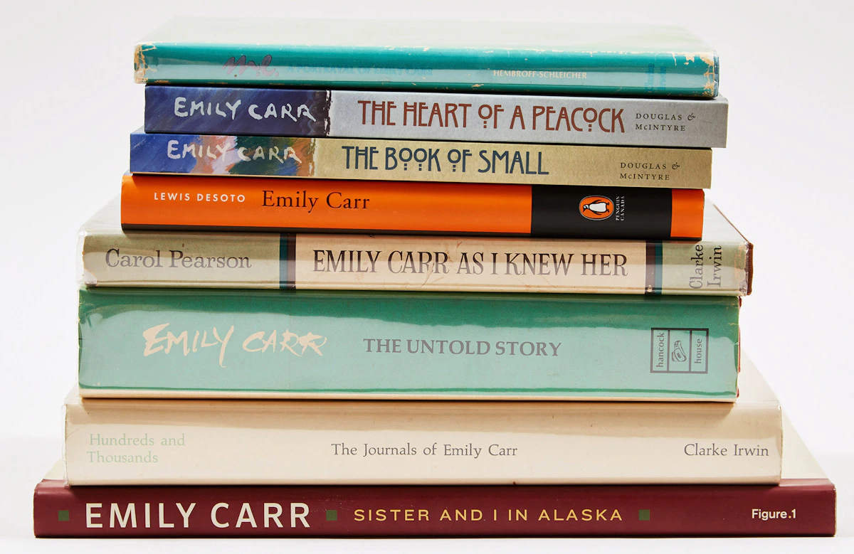 Books and Reference, Eight Books on Emily Carr, eight publications