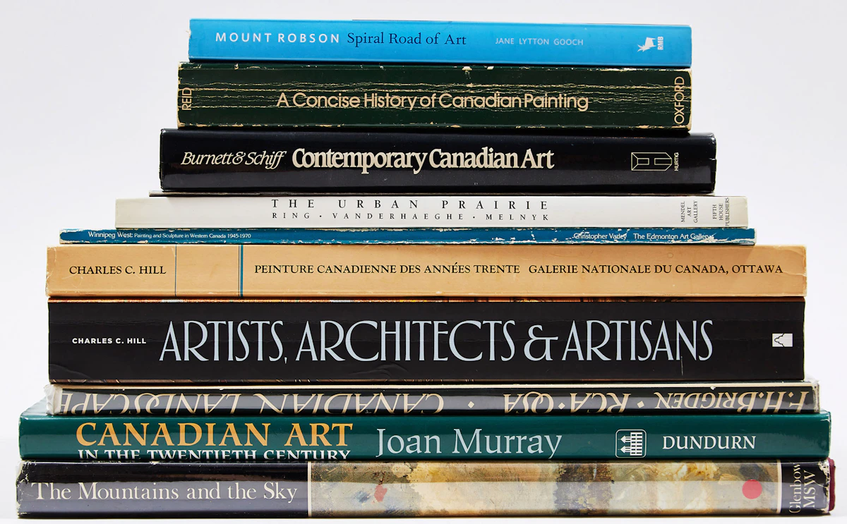 Books and Reference, Eleven Canadian Art Books, eleven books