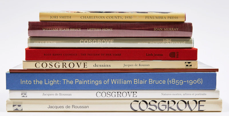 Books and Reference, Ten Publications on Canadian Artists, ten books
