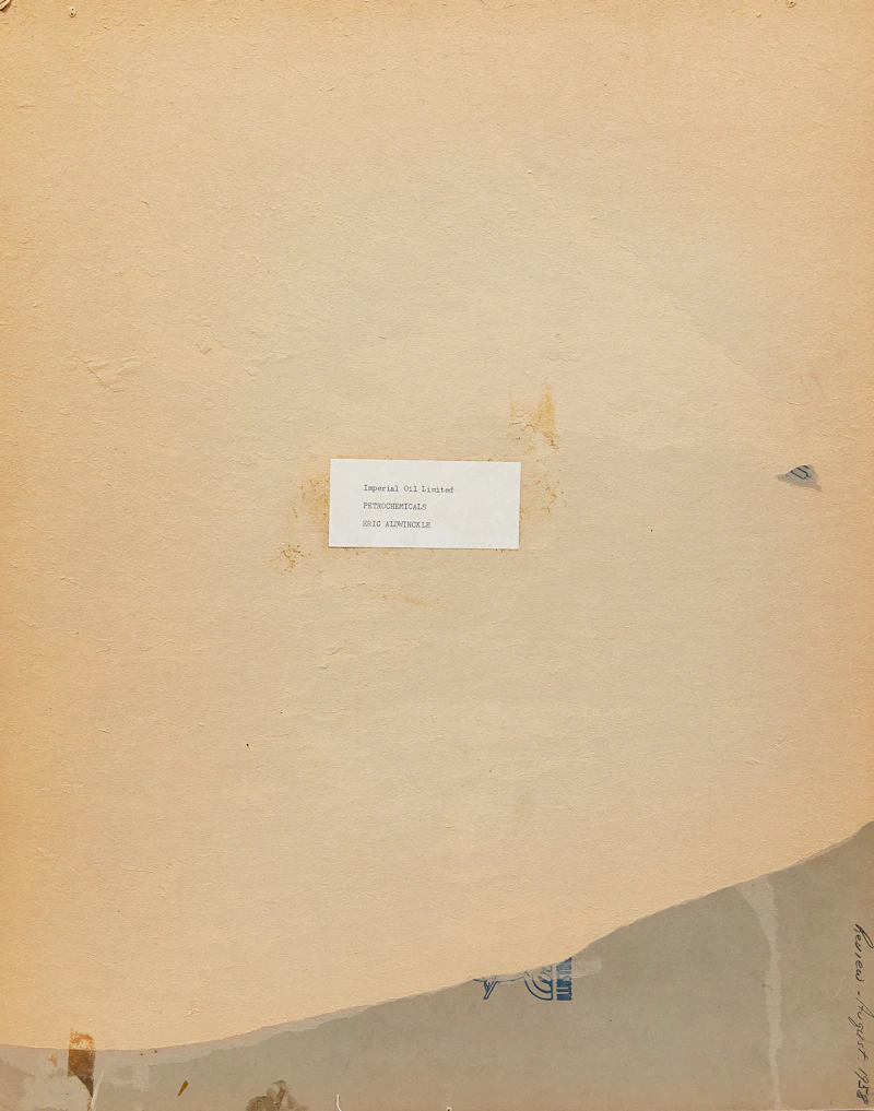 Eric Aldwinckle, Autumn Cars; Petrochemicals, two works on paper - view 4