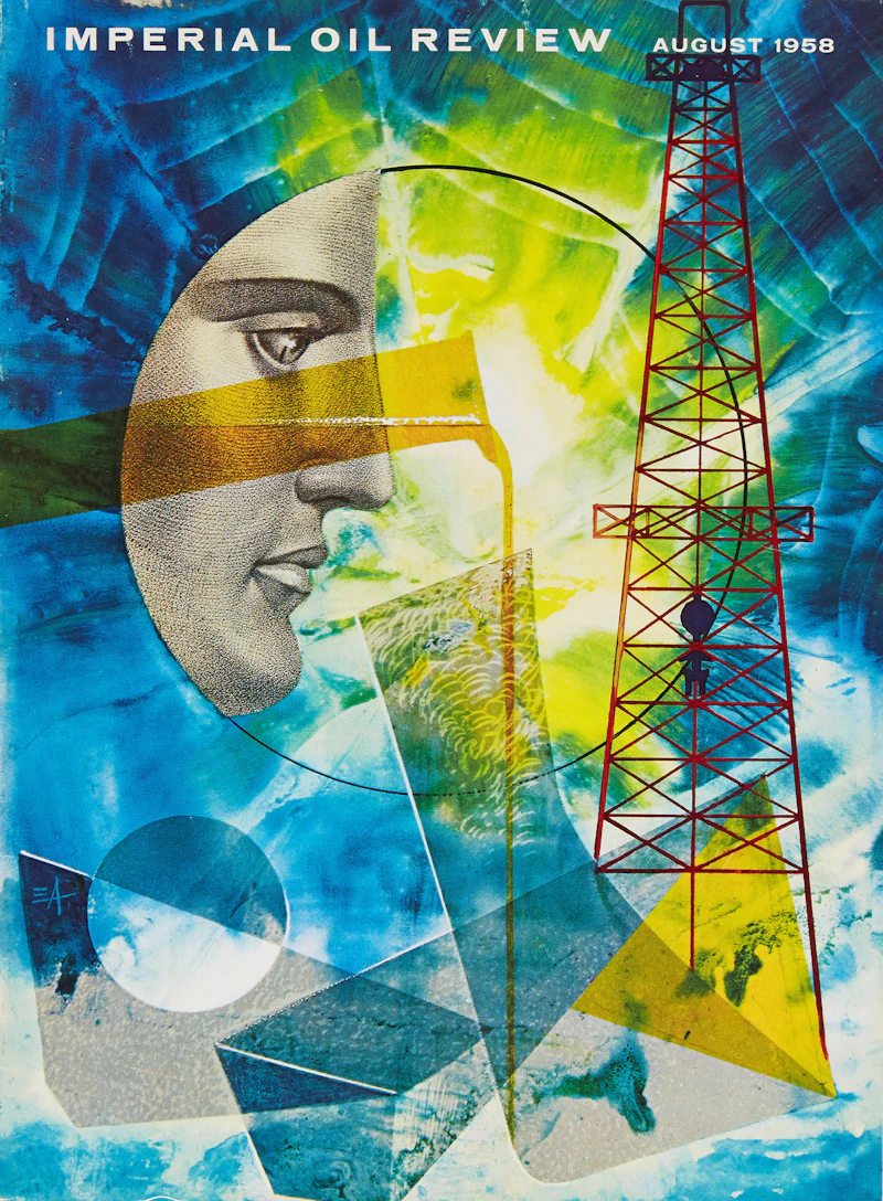 Eric Aldwinckle, Autumn Cars; Petrochemicals, two works on paper - view 6