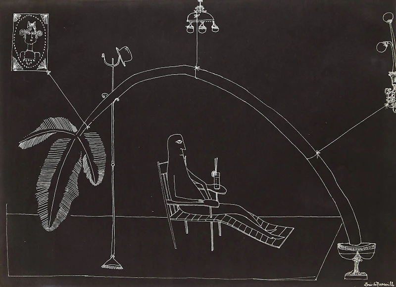 Louis de Niverville, Selection of Drawings and Prints, six pen and ink drawings; seven prints - view 7
