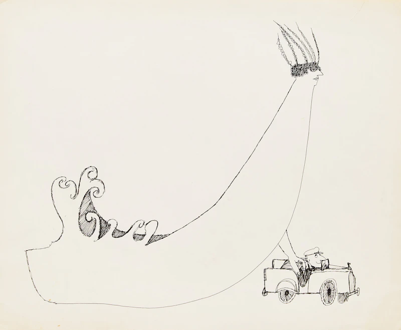 Louis de Niverville, Selection of Drawings and Prints, six pen and ink drawings; seven prints - view 12
