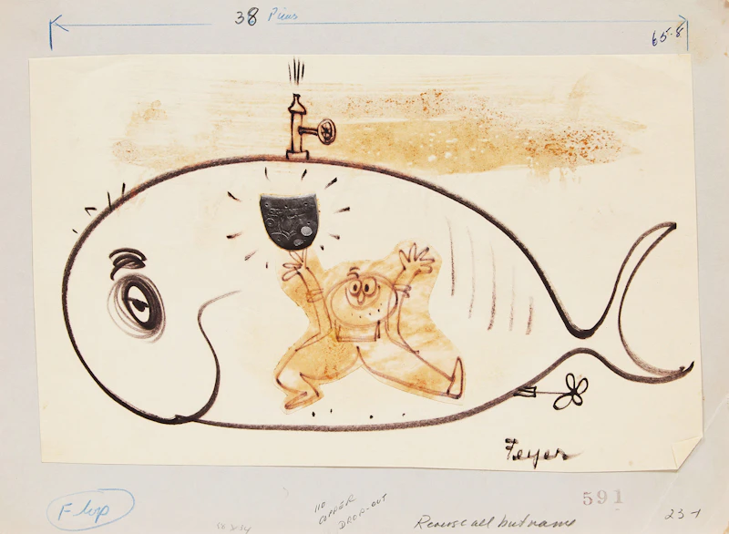 Sixteen Illustrations and Cartoons by George Feyer