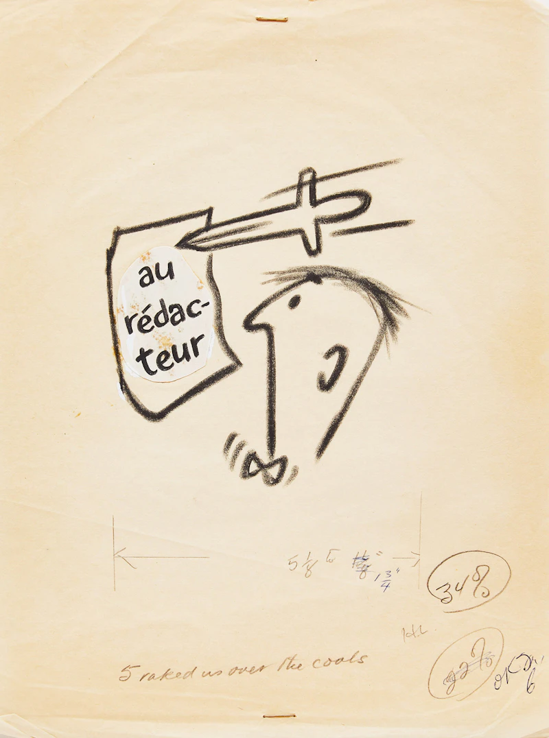 George Feyer, Sixteen Illustrations and Cartoons, mixed media, circa 1960s - view 5