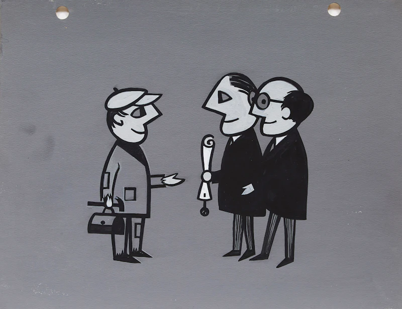 George Feyer, Sixteen Illustrations and Cartoons, mixed media, circa 1960s - view 7