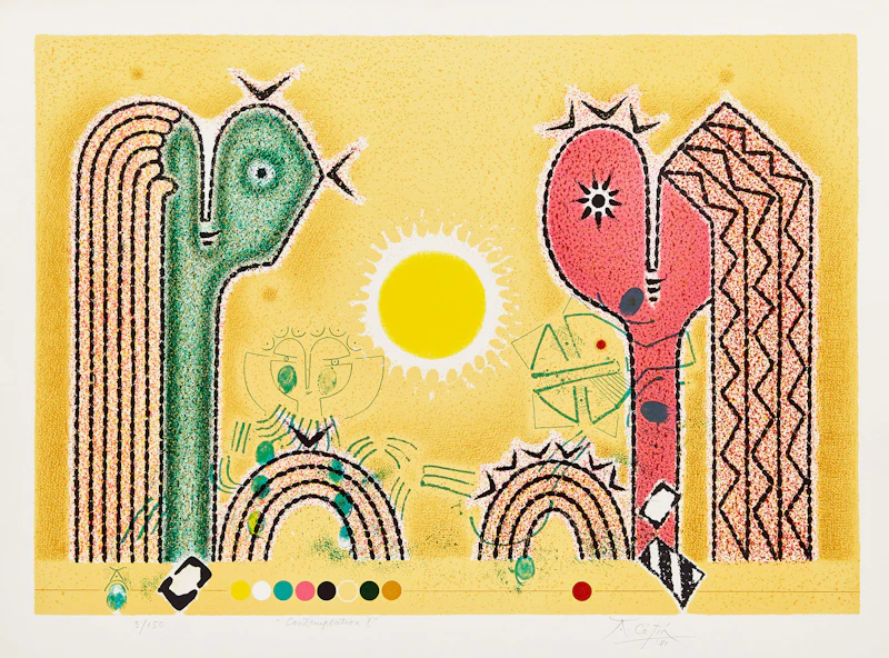 Anton Cetin, Selection of Twenty Colour Lithographs, 20 colour lithographs - view 14