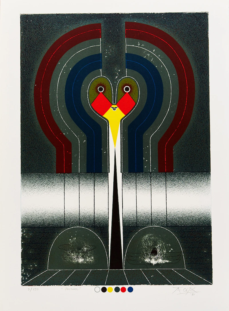 Anton Cetin, Selection of Twenty Colour Lithographs, 20 colour lithographs - view 16
