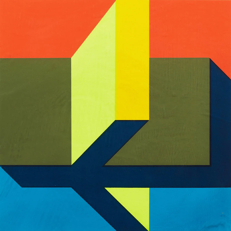 David Chestnutt, Abstract Composition, colour silkscreen