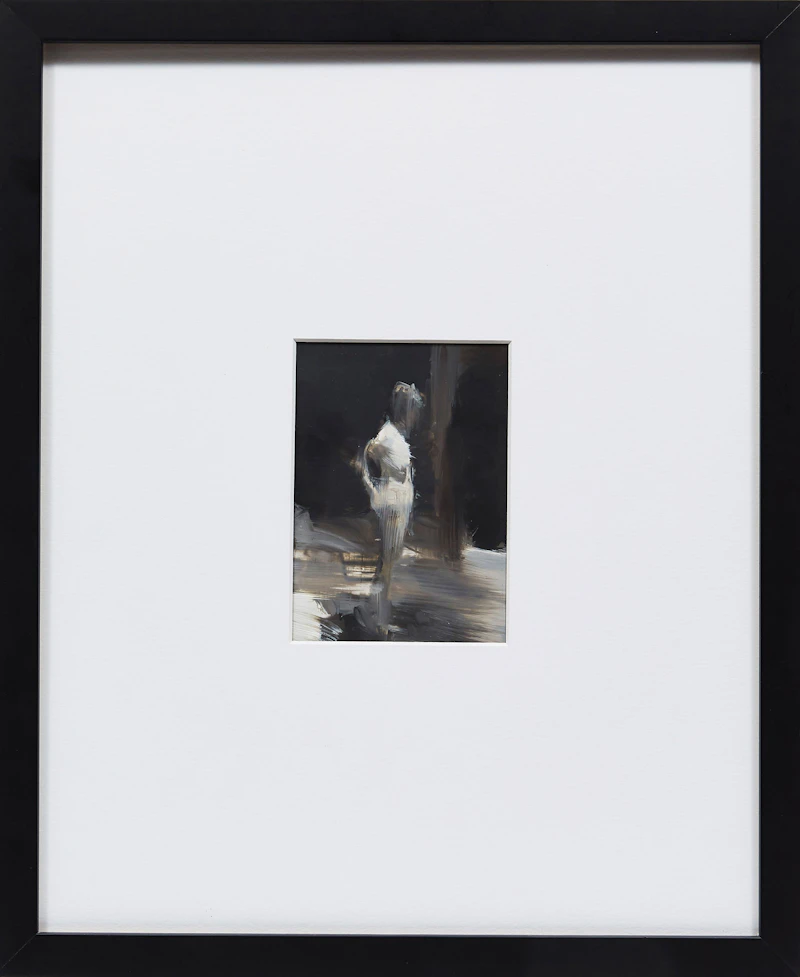 Sophie Jodoin, Nude 2, oil on paper, 2006 - view 2
