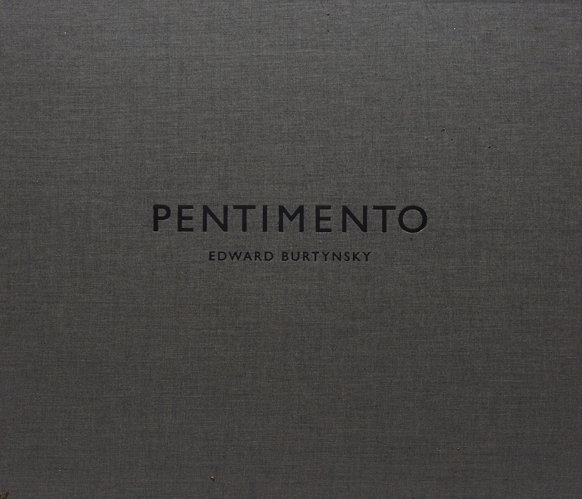 Edward Burtynsky, Pentimento, Book and c-print, 2010
