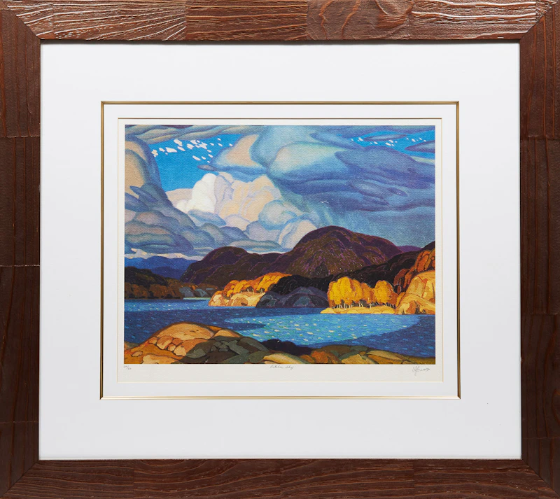 Alfred Joseph Casson, October Sky, colour serigraph - view 2