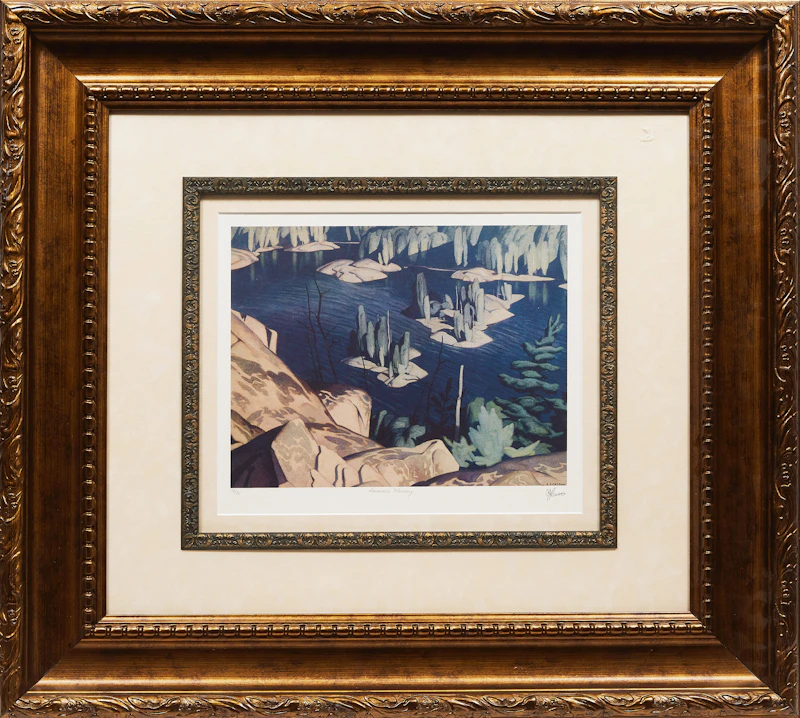 Alfred Joseph Casson, Summer Morning, colour serigraph - view 2
