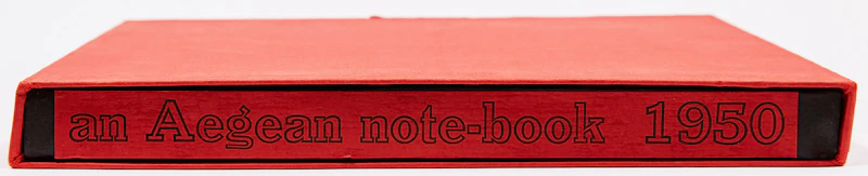 Roloff Benny: an Aegean note-book by Books and Reference