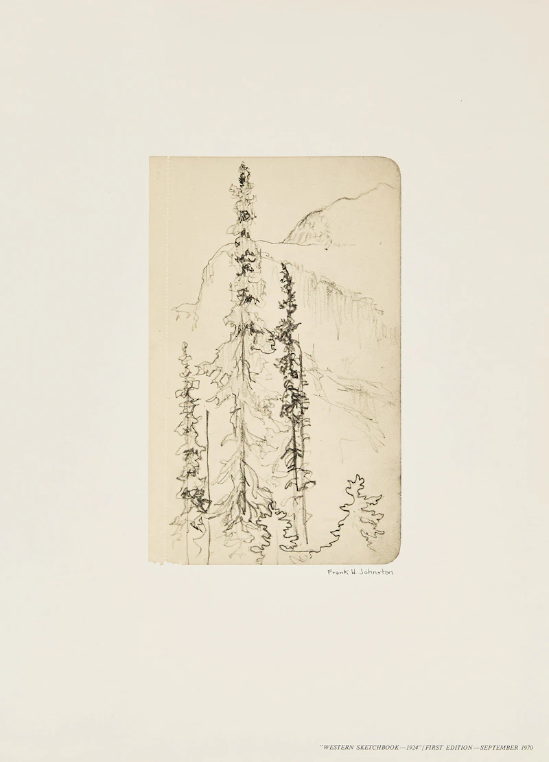 Frank Hans Johnston, Franz Johnston: Western Sketchbook - 1924, folio of eight prints, 1970 - view 3