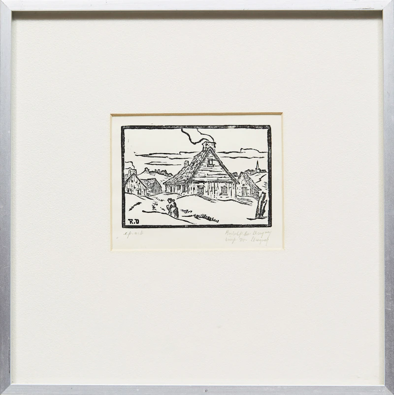 Rodolphe Duguay, Eastern Townships, etching - view 2