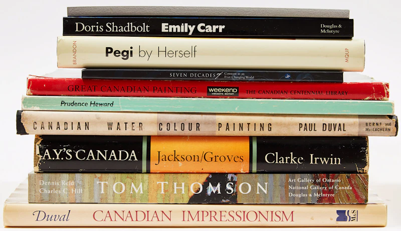 Books and Reference, Ten Canadian Art Reference Books, ten publications