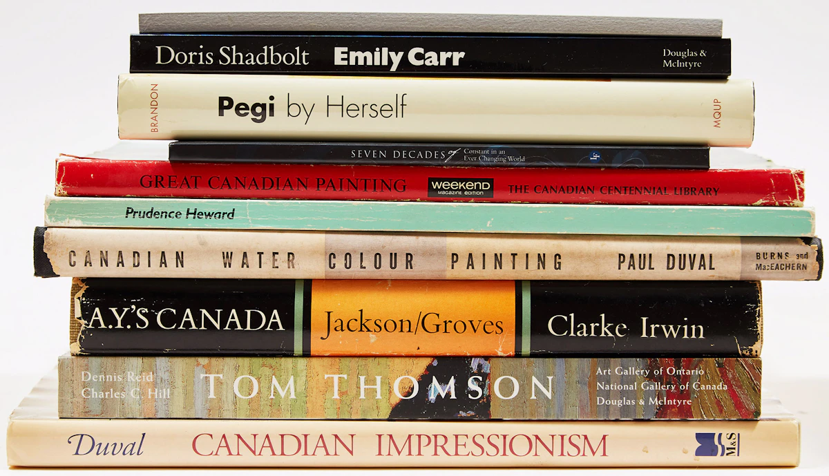 Books and Reference, Ten Canadian Art Reference Books, ten publications