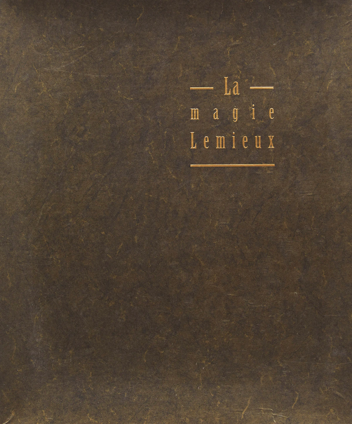 Jean Paul Lemieux, La magie Lemieux, ten colour lithographs, 1990