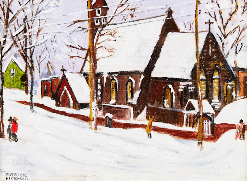 St. Annes Fredericton, New Brunswick; Humber River by Patrick M. Hickman