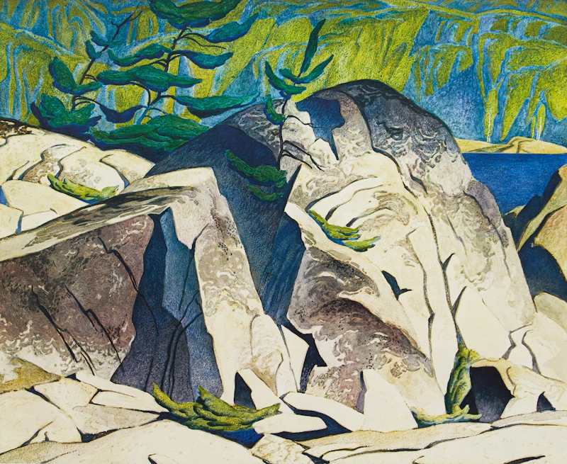 Rock Cluster by Alfred Joseph Casson