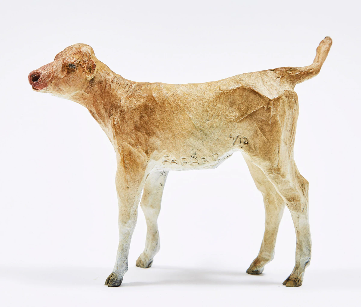 Joe Fafard, Young Cow, bronze, 2000