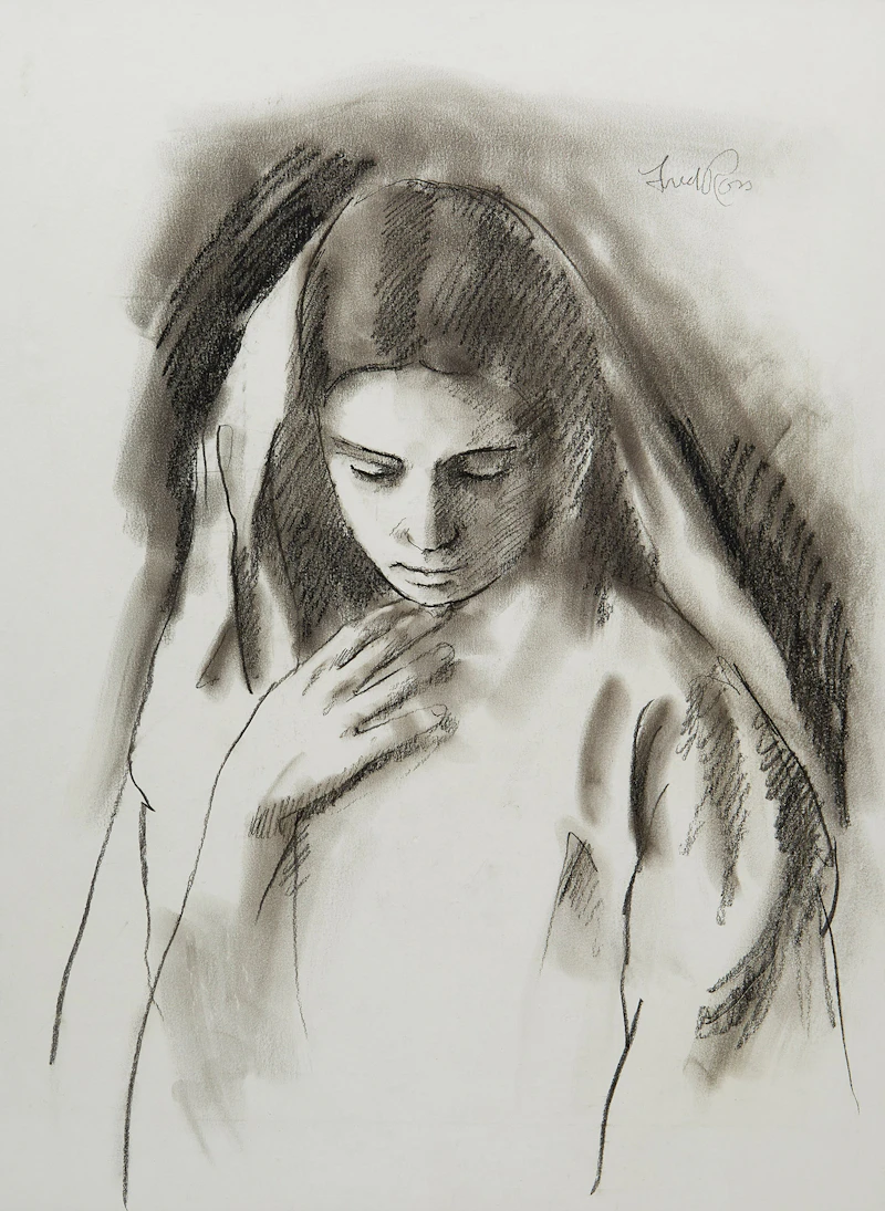 Portrait of a Girl by Fred Ross