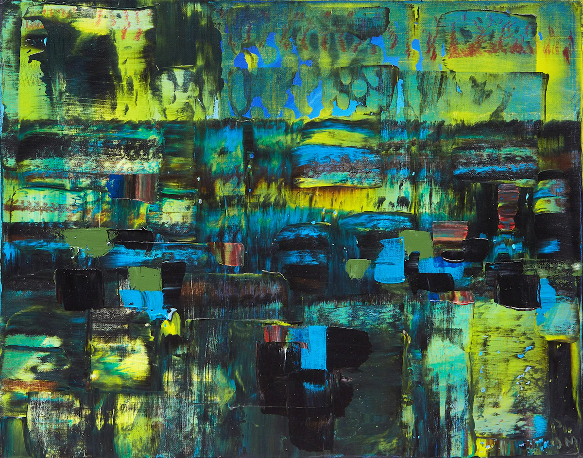 Andrew Plum, Early Morning Landscape, oil on canvas, 2008