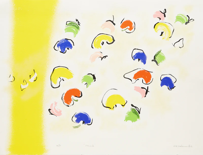 Seven Prints from the “Homage to Jack Bush” Portfolio by Various Artists