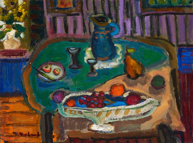 Table en fête by Pierre Bédard