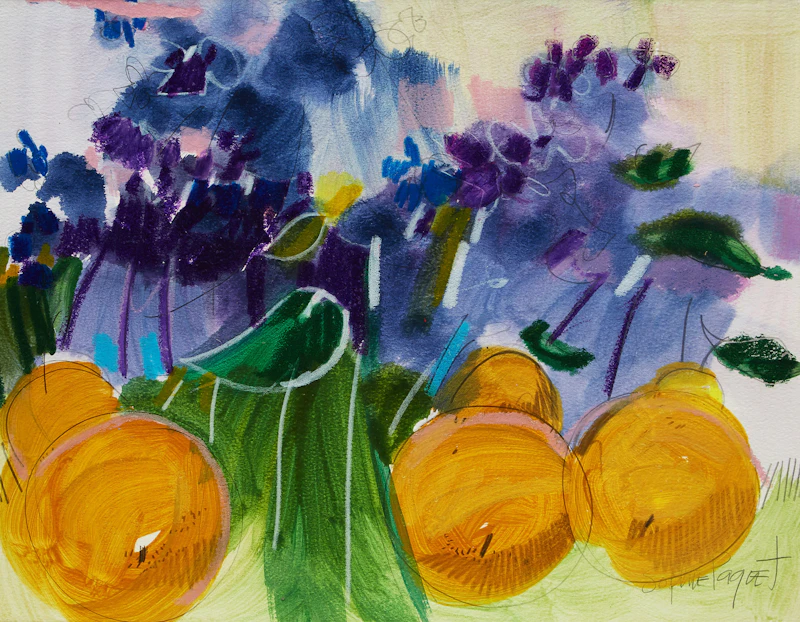 Still Life with Pears by Sophie Paquet