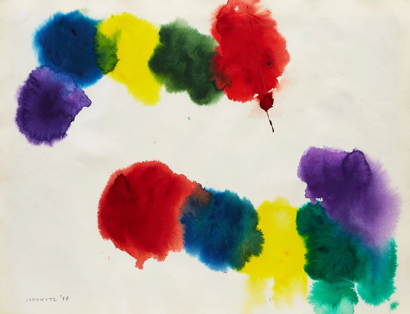 Untitled Abstraction by Gershon Iskowitz