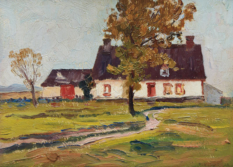 Old House in Beaupré by Robert Wakeham Pilot