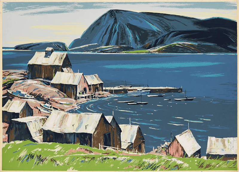 Cape Breton Harbour by Joseph Sidney Hallam