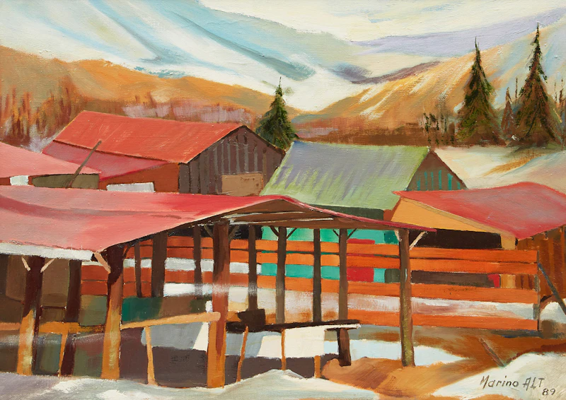 Les Écuries, Riding Stables by Marino Alt