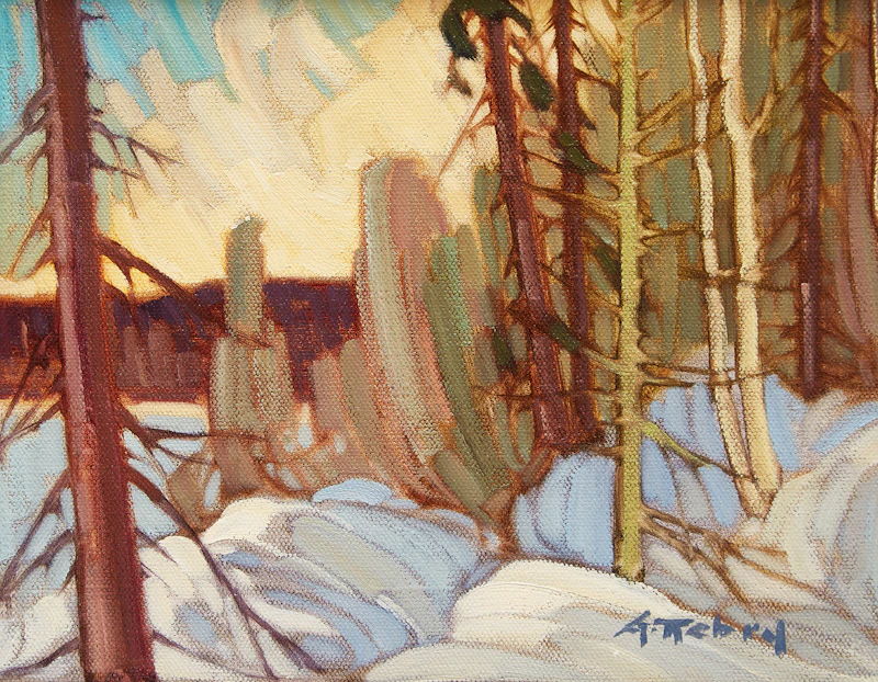 Soir d’hiver by Gaston Rebry