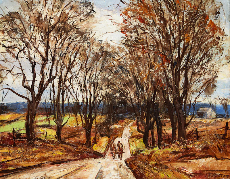 October, Sunday Morning by Joseph Sidney Hallam