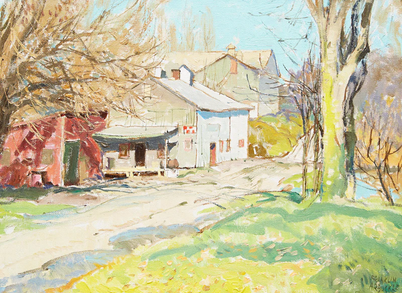 De Salvos Mill by George Franklin Arbuckle