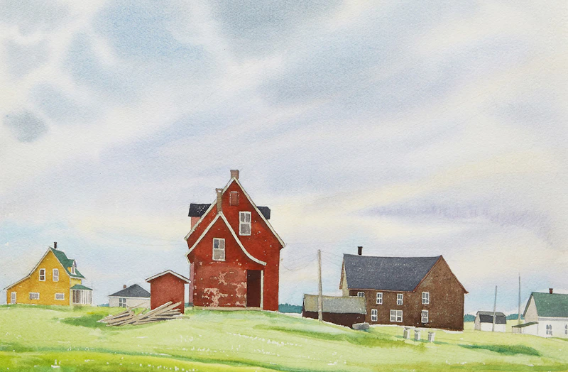 Doris Jean McCarthy, Bells Corners, Nepean , watercolour