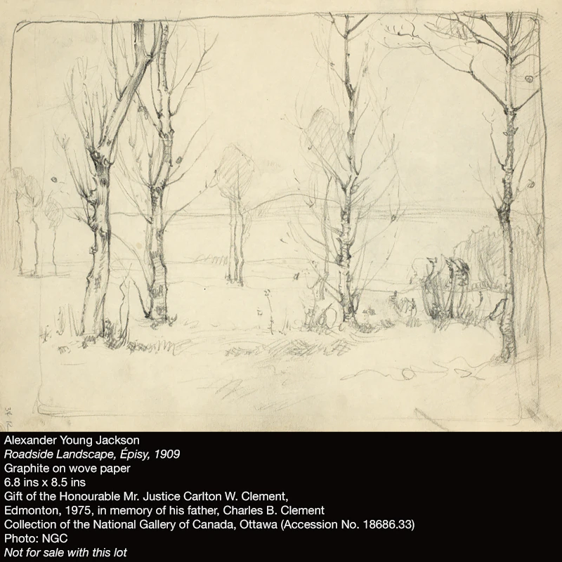 Alexander Young Jackson, October Morning, Épisy (1909), oil on canvas, 1909 - view 4
